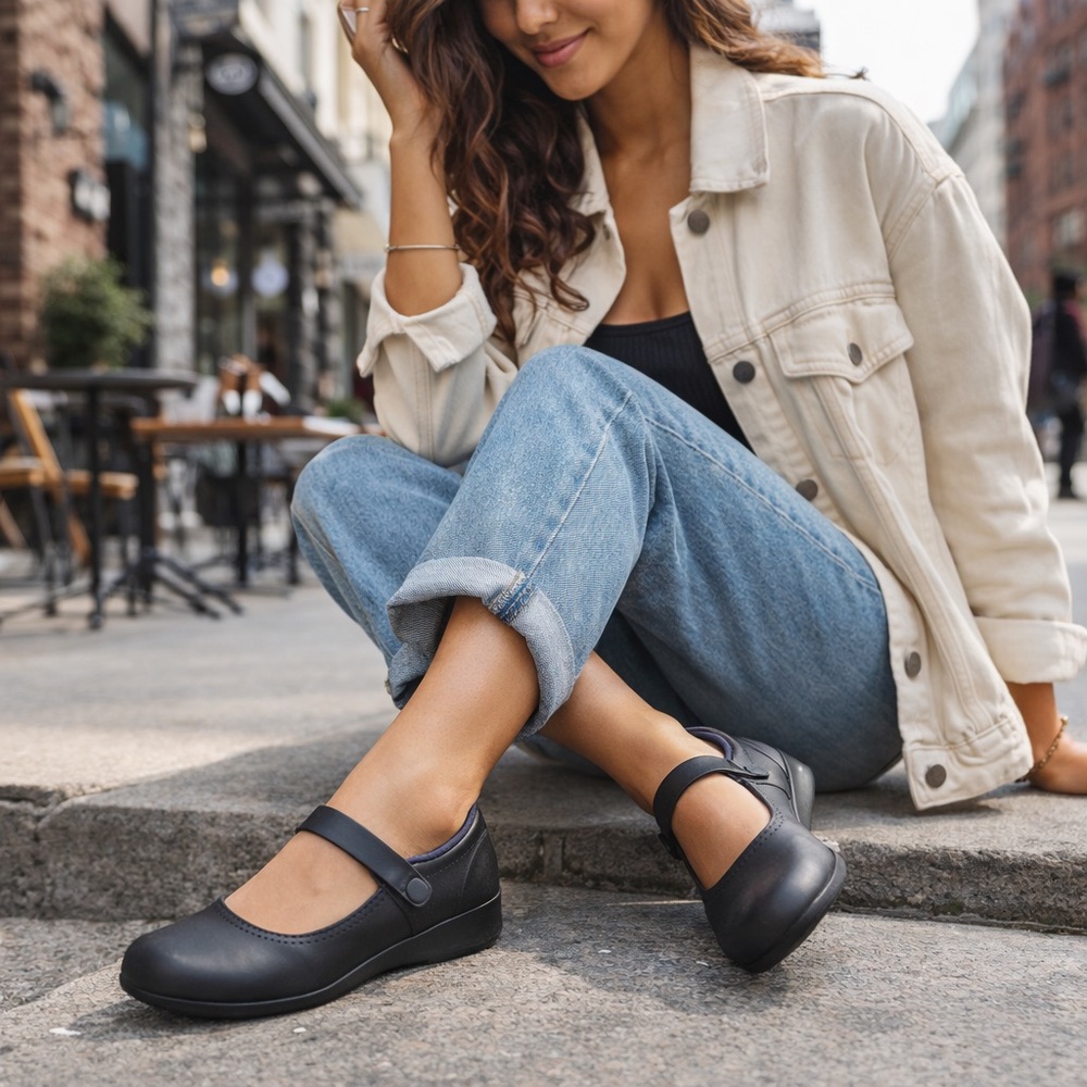 Easy Street Black Mary Jane Comfort Shoes Women’s 7.5 New SKU ESARC-7.5-MS